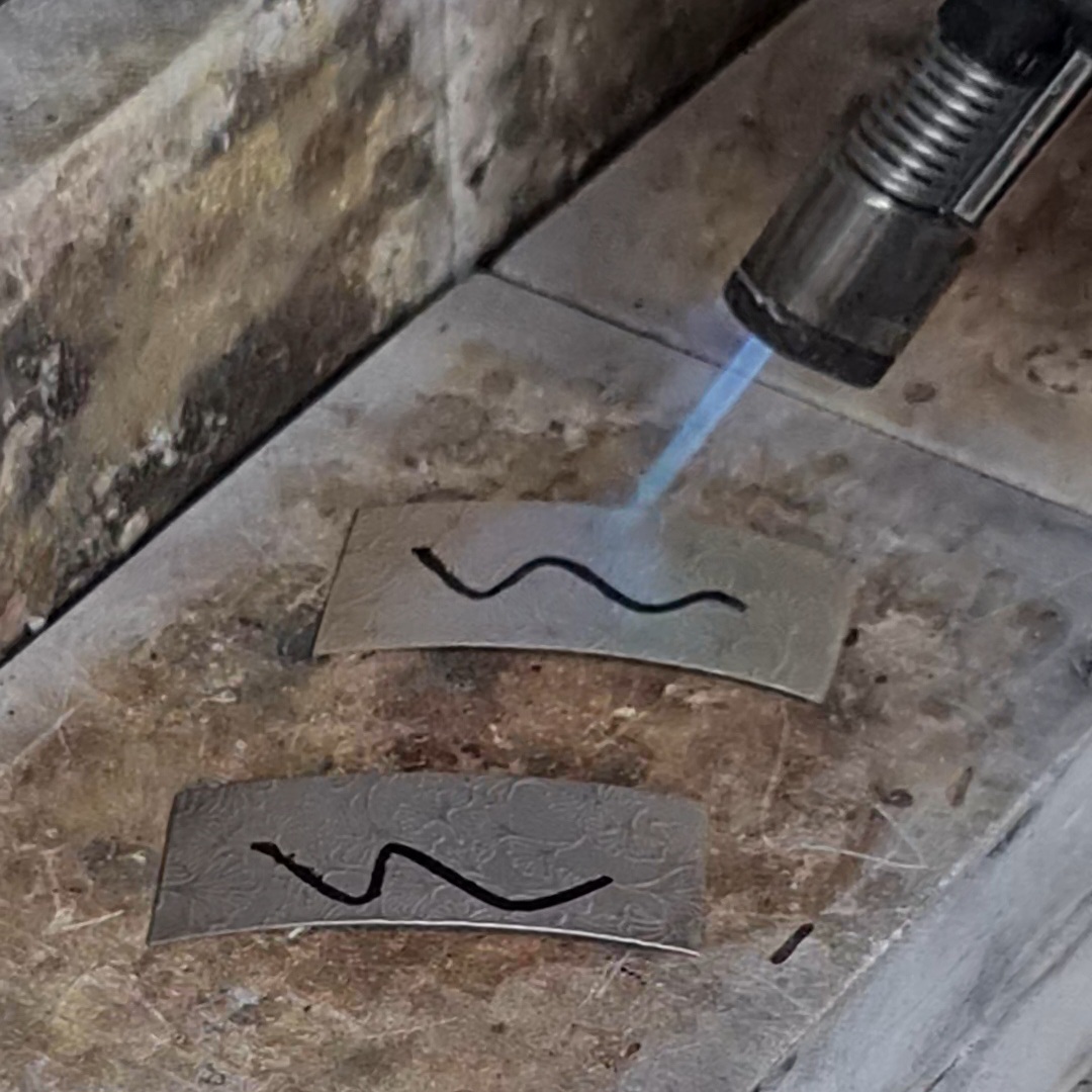 anneal the silver again to prepare for shaping